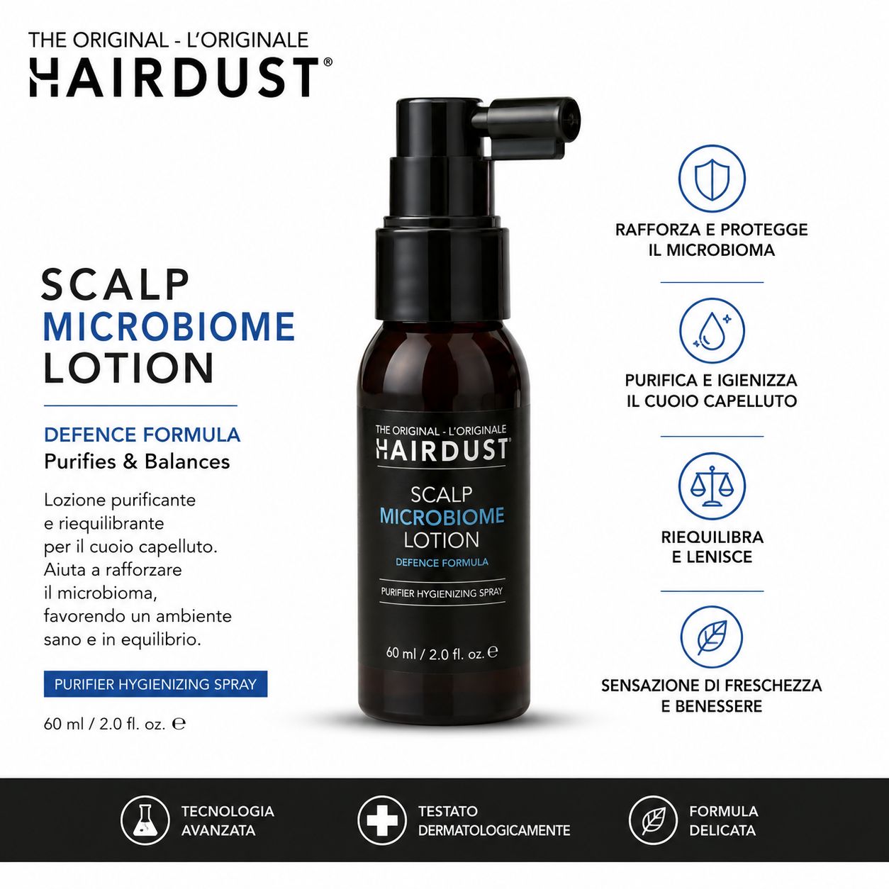 Hairdust Scalp Microbiome Lotion